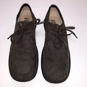 Camper | Shoes | Camper Contact Earth Brown Suede Laceup  display picture 2